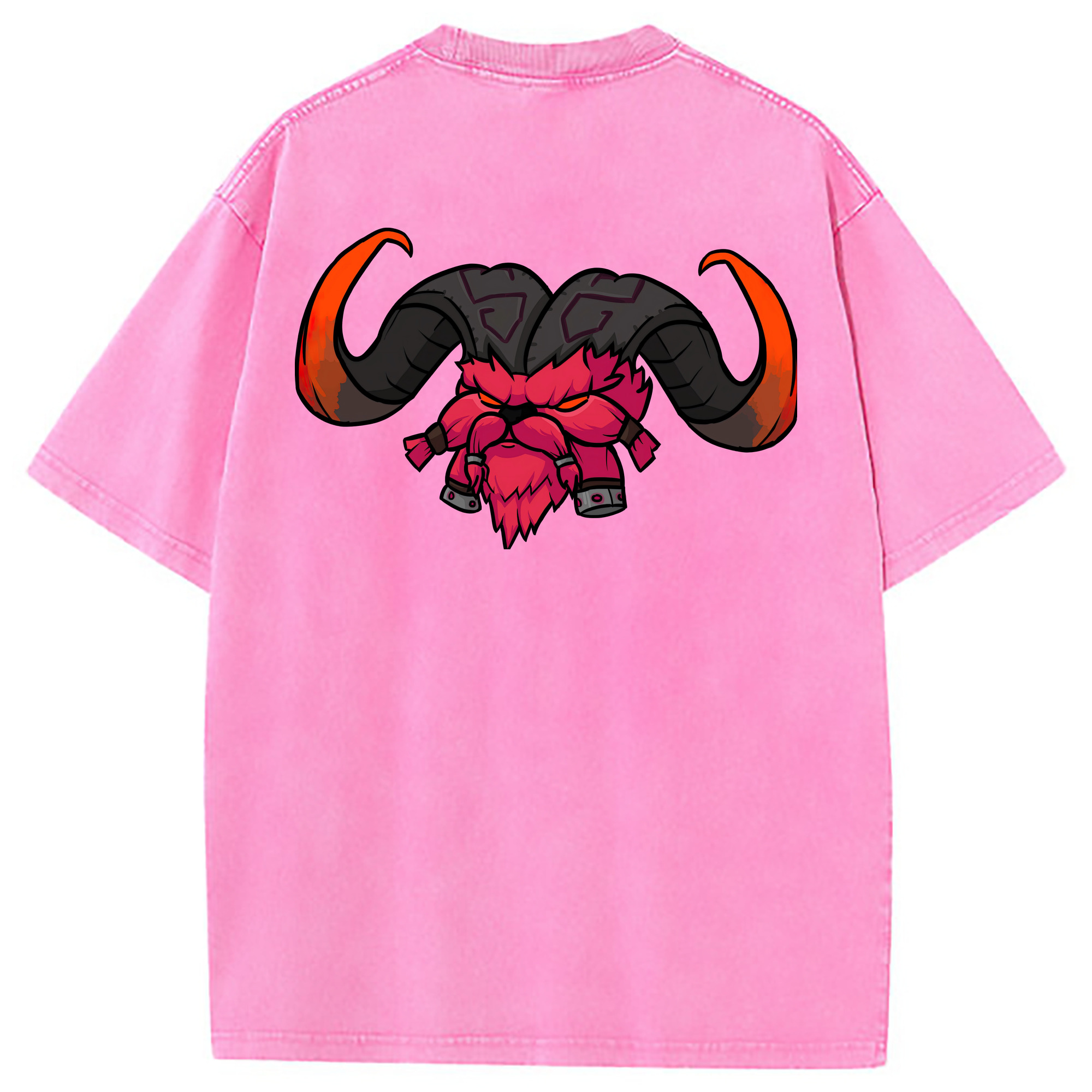 （画像用） リーグ・オブ・レジェンド League of Legends LOL 綿100% ヴィンテージ風 半袖Tシャツ（背面プリント）